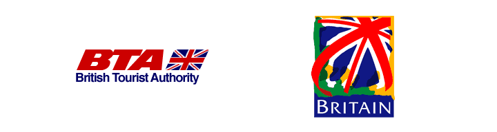 British Tourist Authority logos, old and new