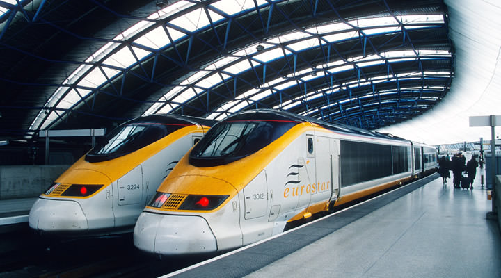 Eurostar train