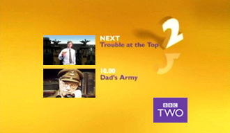 BBC2 Programme Menu