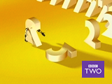 BBC Two 'Domino' ident, 2001