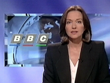 BBC Six O'Clock News studio, 1994